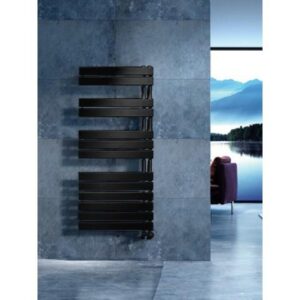 AREZZO Design Calorifer portprosop HORIZONT BLACK 1355x550mm - negru mat